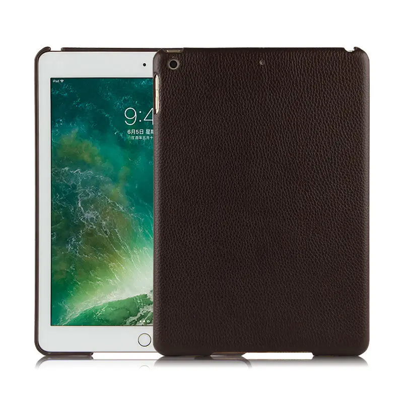Чехол из воловьей кожи для iPad 9 7 дюйма новый список 2017 защитный чехол умный