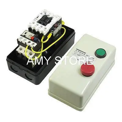 ВКЛ. Выключатель прилагается 3-полюсный двигатель Магнитный стартер 380В Катушка 5