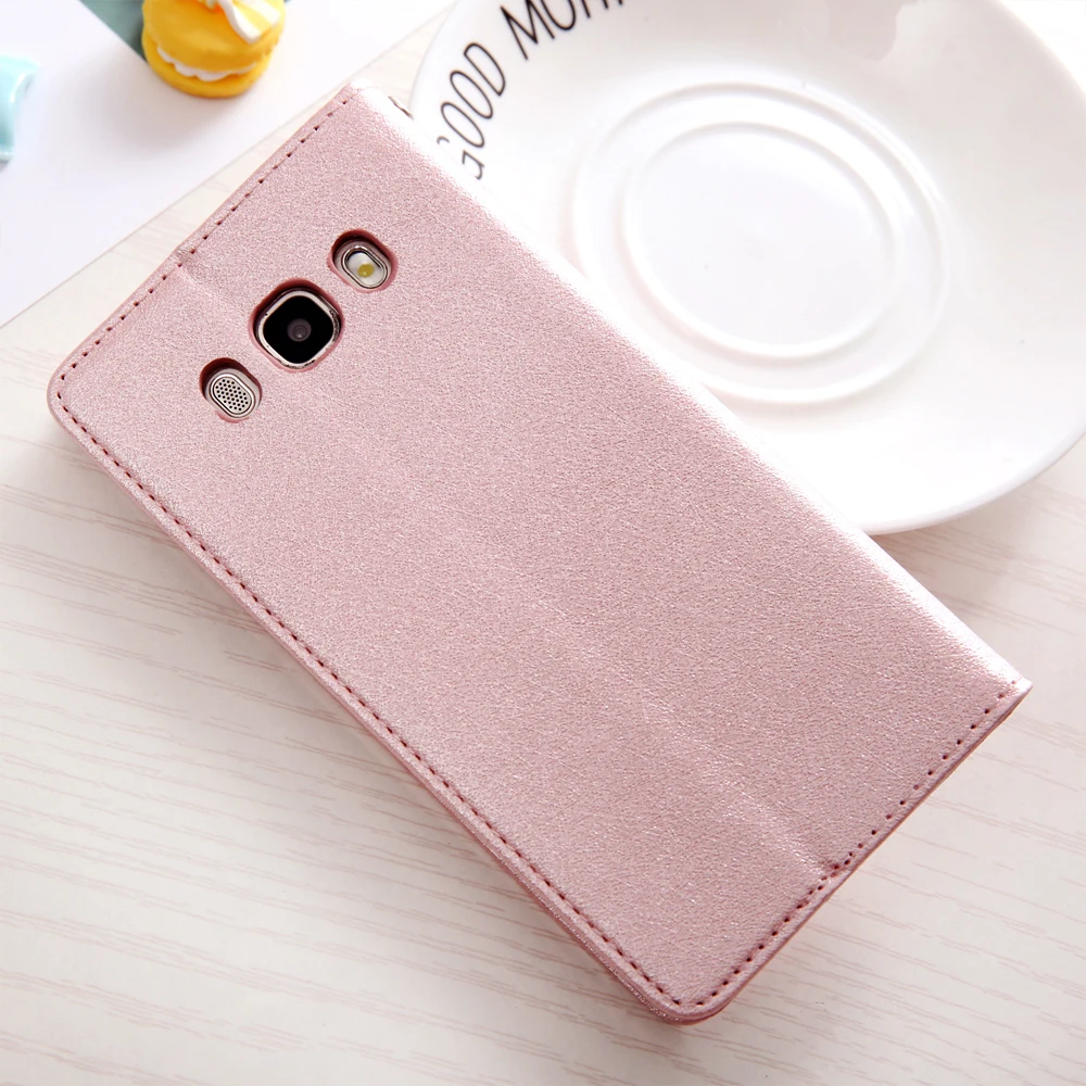 Магнитный Флип-кейс для Coque samsung J5 2016 кожаный чехол + силиконовый шелковый кошелек