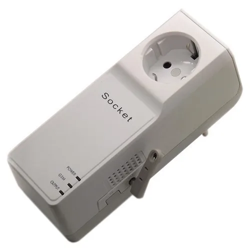 Smart GSM Power Switch Remote Control Socket Temperature Sensor Operated by SMS Schedule EU Plug Cell Phone |
