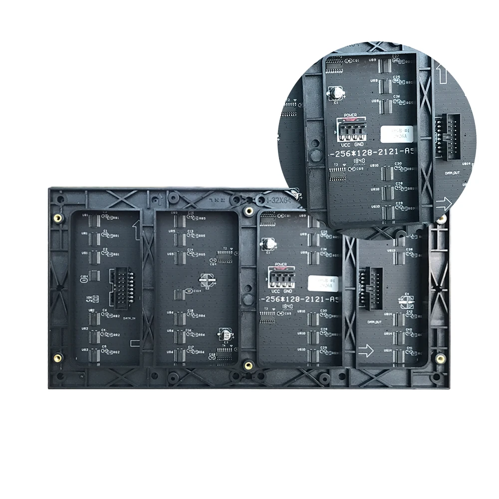 СВЕТОДИОДНЫЙ полноцветный модуль P4 для помещения светодиодный RGB дисплей SMD2121 1/16