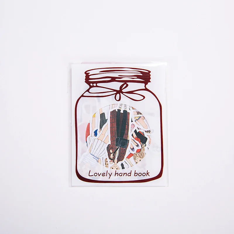 1 шт. Jamjelly Дрифт бутылки мультфильм животных дневник наклейки декоративные мобильные наклейки Скрапбукинг DIY ремесла наклейки TZ09 - Цвет: 8