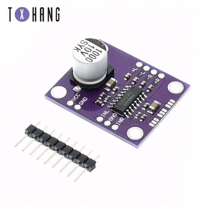 PAM8406 без помех стерео класс D модуль усилителя мощности звука плата разработки |