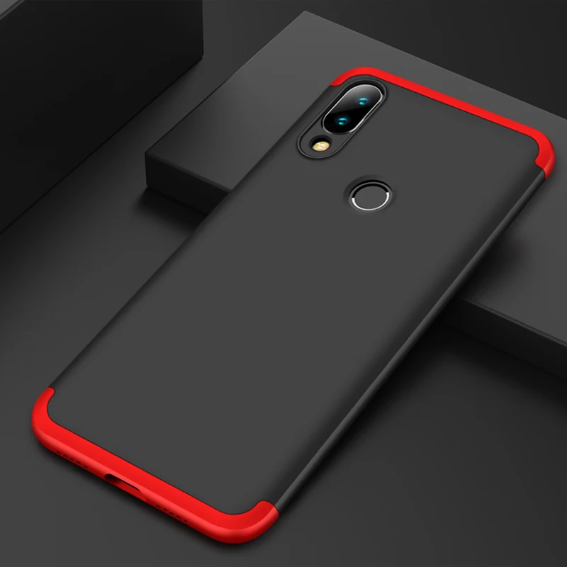 Для Xiaomi Redmi Note 7 Mi Note7 чехол 360 полная защита противоударный для телефона 3в1 |