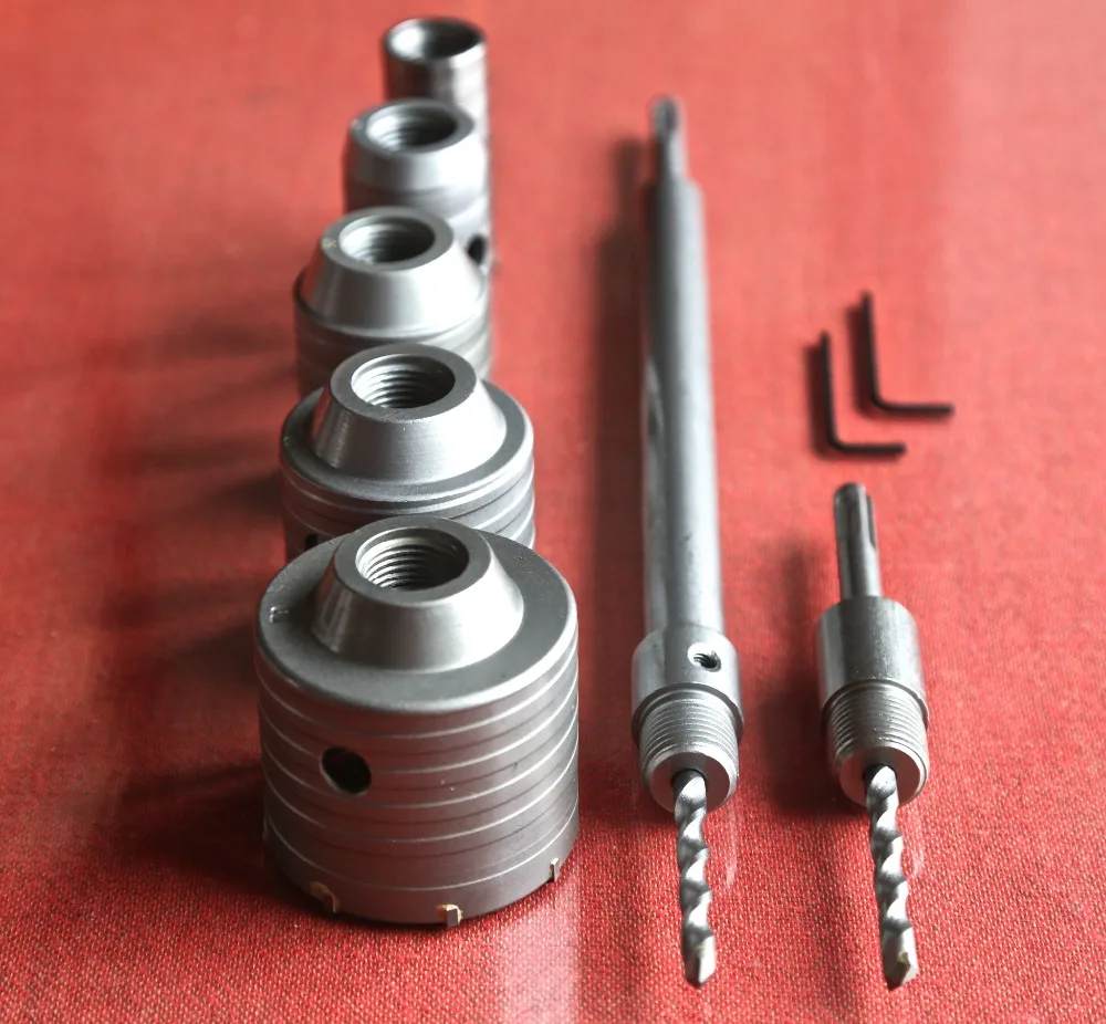 Промоакция по 7 шт./компл. TCT электрическая молотковая пила для отверстий в стене