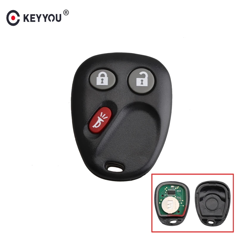KEYYOU дистанционный ключ-брелок от машины MYT3X6898B 315 МГц для Chevrolet Trailblazer/для Buick
