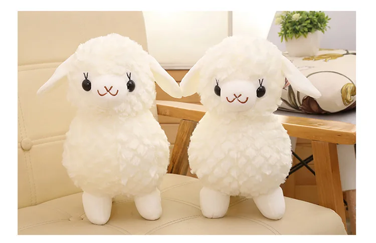 

35CM white alpaca doll plush toys dolls home creative small gifts toys