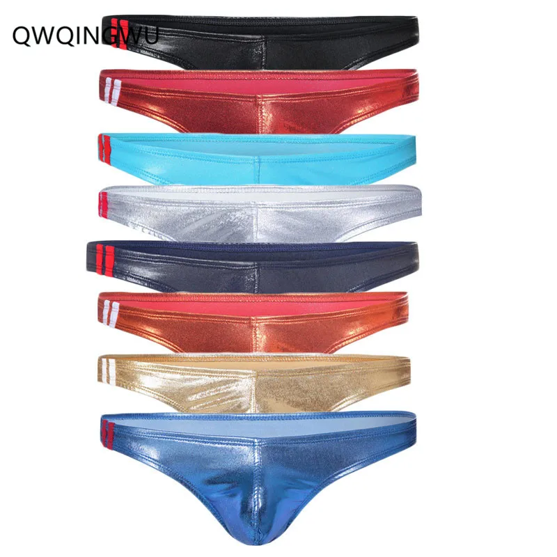 

8PCS/Lot Sexy Men Underwear Bulge Pouch G-string Jockstraps Briefs Underpants Triangle for Men's Lingerie Panties Briefs Thong