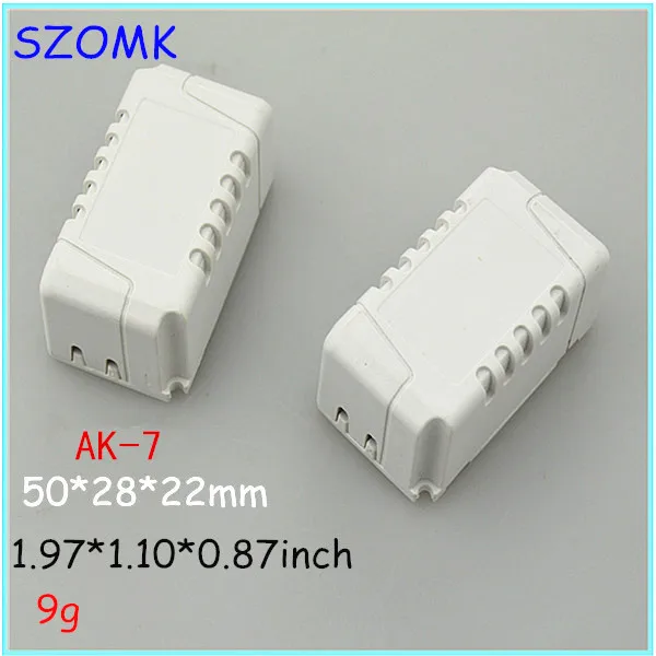 Пластиковый корпус для светодиодной электроники сделай сам (10 шт.) 50*28*22 мм