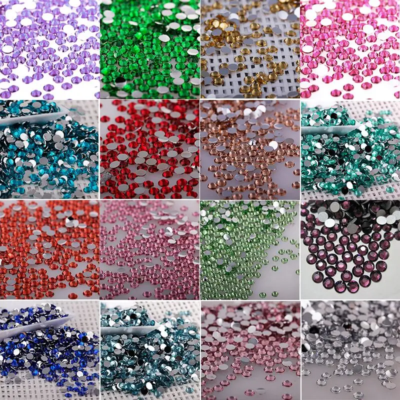 4 мм искусственная задняя сторона разы отделка Стразы Блеск Сделай Сам дизайн