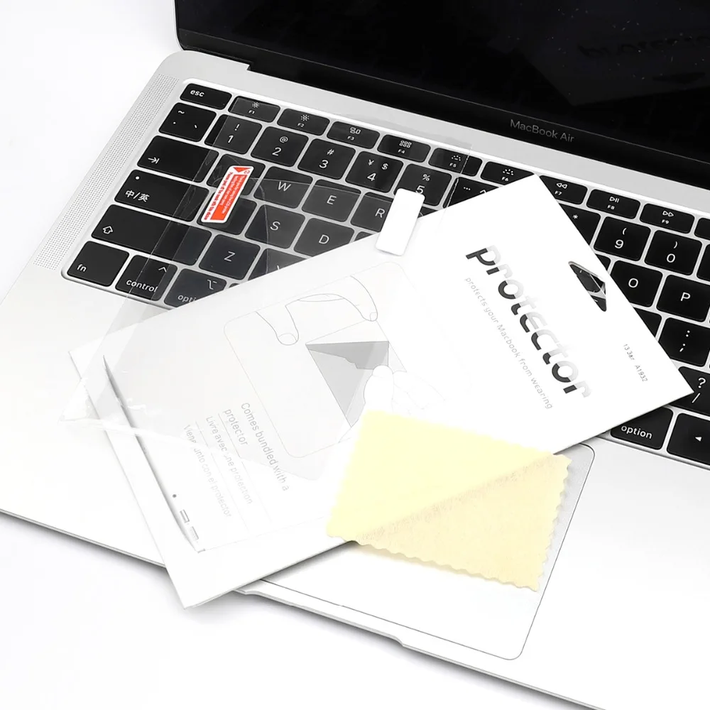 Прозрачная сенсорная панель защитная пленка наклейка для macbook Air 13 Pro 13,3 15 16 дюймов Сенсорная панель A1990 Сенсорная панель протактор