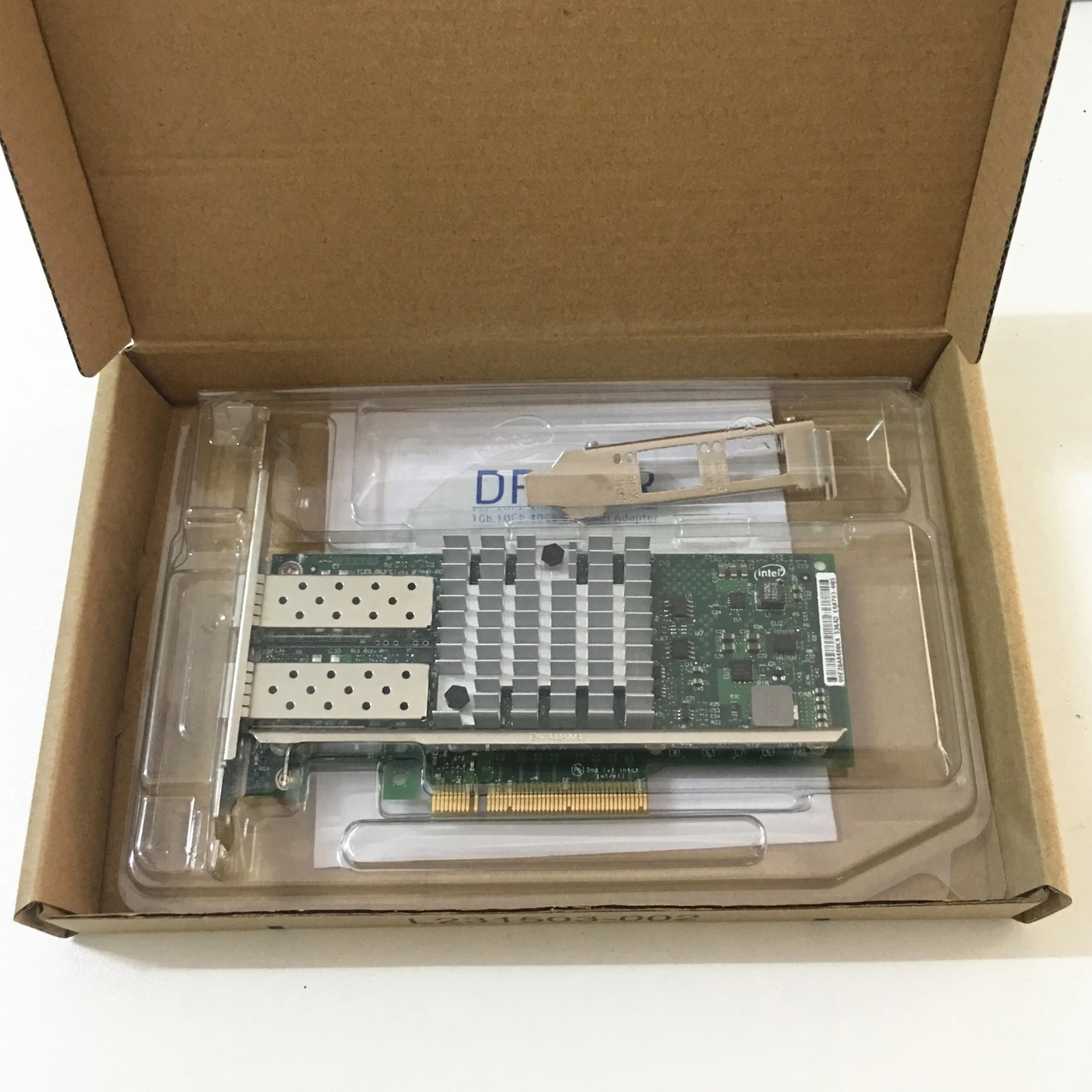 Китайский OEM блок/третьи вечерние новые 82599ES 10 Гбит/с двухпортовый PCI-E для intel X520-DA2 E10G42BTDA Ethernet серверный адаптер