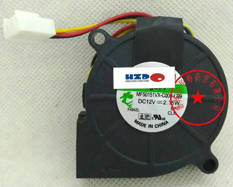 HZDO 5 см MF50151VX C000 G99 5015 12 В 2 35 Вт MF50151V2 C01A C00A EF50151B1 C02C A99 вентилятор|blower fan|5015 12vblower fan 12v |