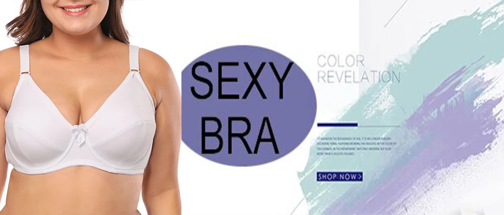 Летние кружевные бюстгальтеры размера плюс для женщин, Удобный беспроводной бюстгальтер с подкладкой, сексуальный бюстгальтер-минимайзер, бюстгальтер с застежкой спереди, нижнее белье с большой грудью