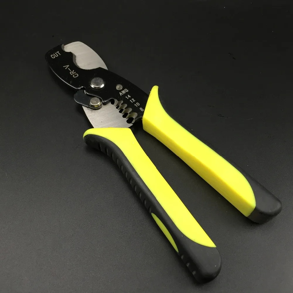 Новинка 2017 портативные плоскогубцы для зачистки проводов обжимные концевые