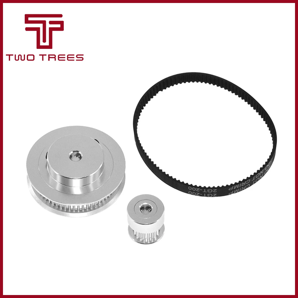 20T5MM шкив зубчатого ремня GT2 60 зубьев 20 зубцов уменьшение 3:1/1:3 аксессуары для 3D принтера Ширина ремня 6 мм диаметр 5 мм синхронное колесо