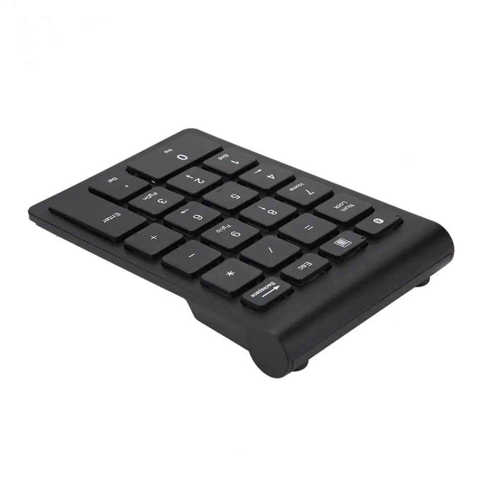 Черная клавиатура 18 клавиш/22 клавиши мини Numpad Беспроводная Bluetooth цифровая клавиатура Поддержка Windows iOS Android система абсолютно новая