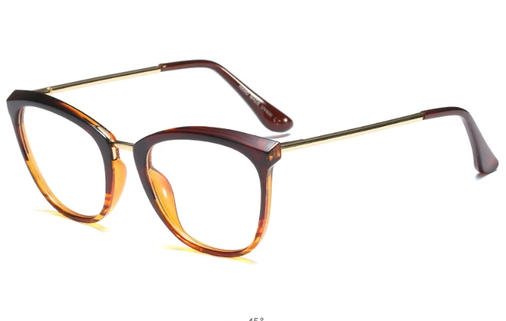 Cat Eye Glasses Frames Men Women Optical Fashion Computer Glasses 45749