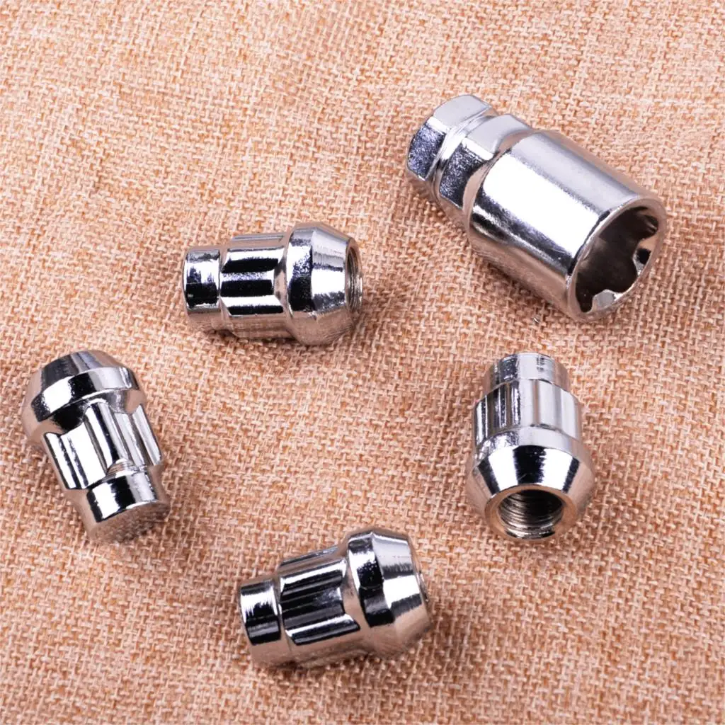 CITALL Новые 4 шт. противоугонные гайки болты и 1 ключ безопасности M12 x P1.5 замок