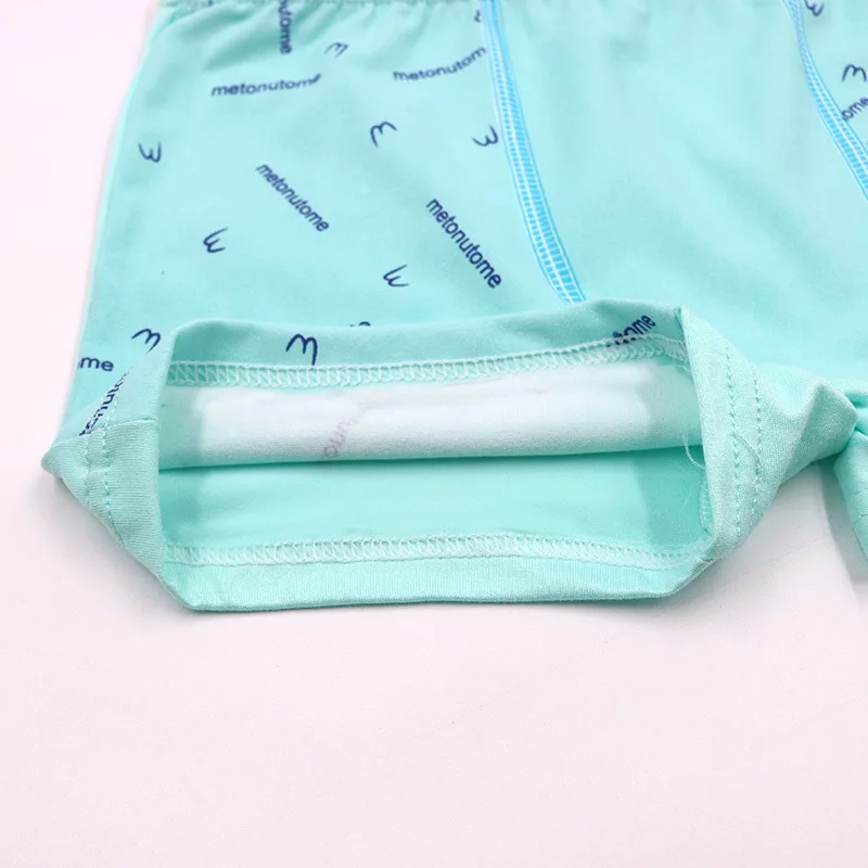 5 шт./лот нижнее белье для мальчиков с героями мультфильмов мягкие дышащие трусы