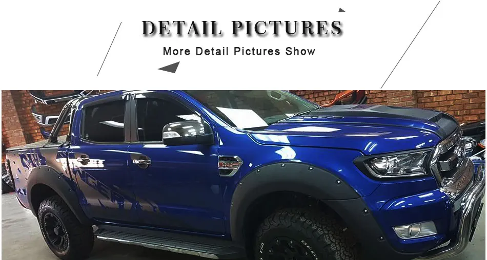 Крышка бензобака из углеродного волокна для Ford Rangers T6 T7 T8 2012-, двойная кабина