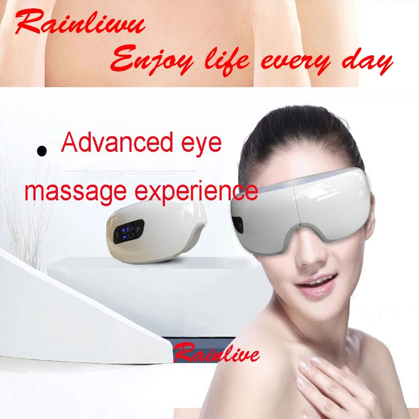 Электрический массажер для глаз зарядка музыки беспроводной Вибрационный