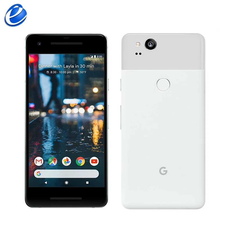Разблокированный Google Pixel 2 5,0 ''4G LTE Android мобильный телефон хороший как s8 смартфон