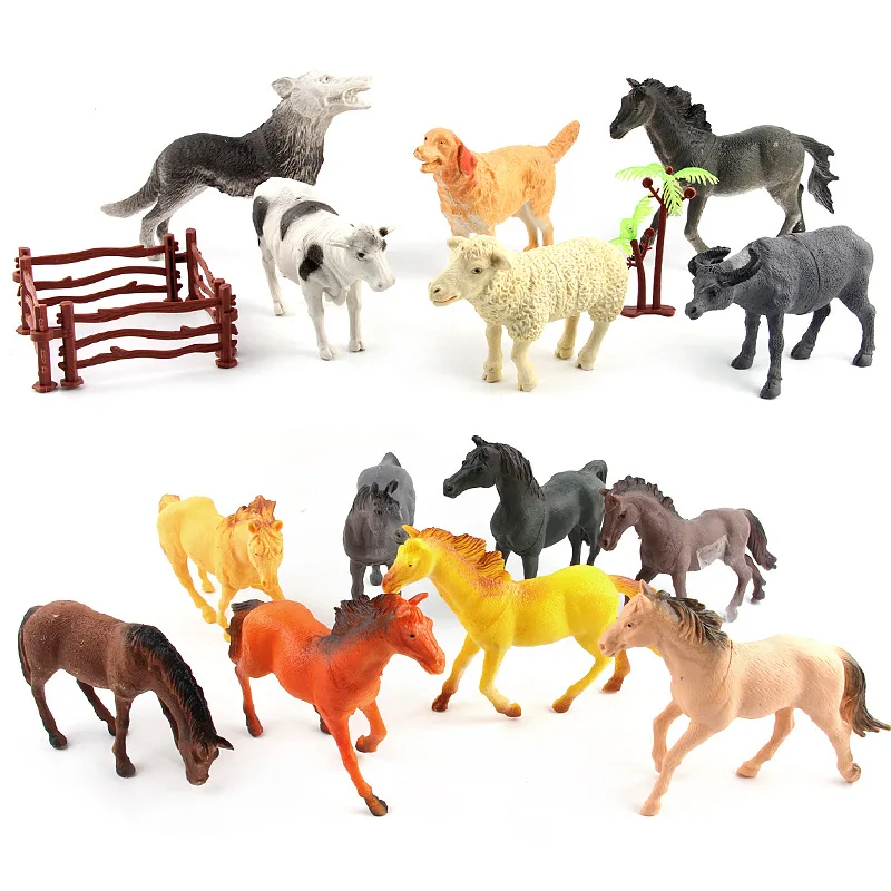 Пластиковая мини модель для животных развивающая детей 1 упаковка|animal model|animal model