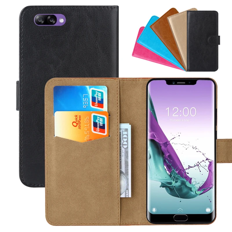 

Luxury Wallet Case For Doogee Y7 Plus PU Leather Retro Flip Cover Magnetic Fashion Cases Strap