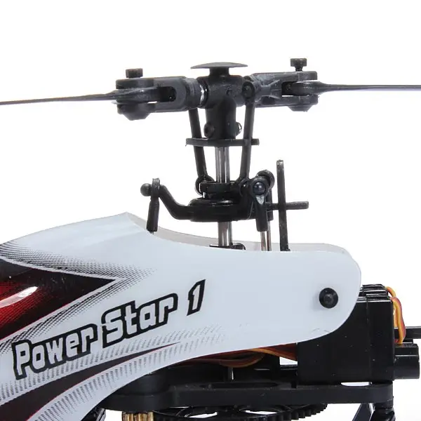 WLtoys V966 power Star 1 6CH 2,4G 3D Летающий пульт дистанционного управления RC вертолет helicoptero управление e Remoto RTF