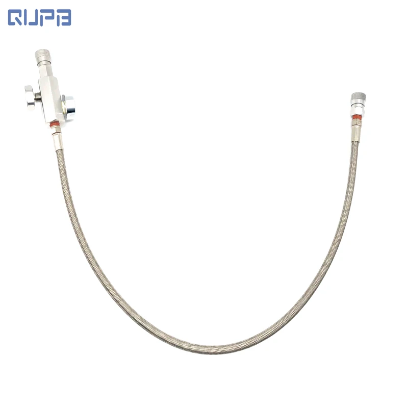 PCP Airforce HP Fill Station Screw Air Bleeder Stainless Steel Adapter 4500PSI with 20 inch ss hose /60cm nylon hose QBLV2060
PCP Airforce HP Fill Station Screw Air Bleeder Stainless Steel Adapter 4500PSI with 20 inch ss hose /60cm nylon hose QBLV2060