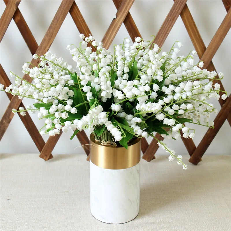 Flone искусственная колокольчик Орхидея пластиковая имитация орхидеи цветы сделай