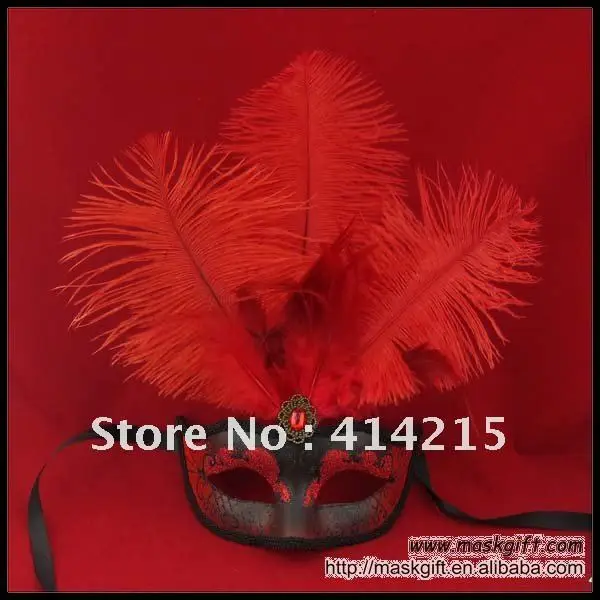 Бесплатная доставка Высококачественная пластиковая маска Венецианская на
