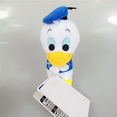 Kawaii Микки Минни Даффи клубничный медведь Дональд История игрушек Красавица и Чудовище плюшевая игрушка кукольная сумка Подвеска детские подарки для девочек - Цвет: 3