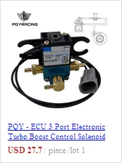 Pqy-черный ECU 3 Порты и разъёмы электронный импульс Управление электромагнитный клапан 35A-ACA-DDBA-1BA с латунный глушитель
