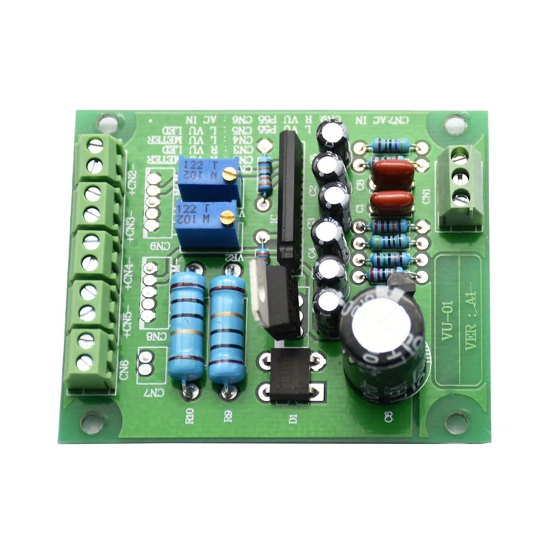 Dual Stereo VU Meter Driver Board Amplifier DB Audio Level AC 12V Input Backlit | Обустройство дома