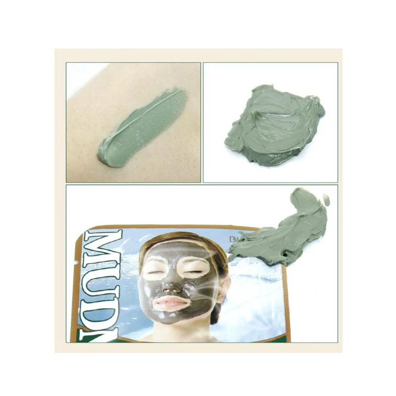 BIOAQUA 1PC Mask Moisturizing Mung Bean Mud Oil Controlling Face Masks Whitening Anti Aging Collagen Essence Skin Care | Красота и