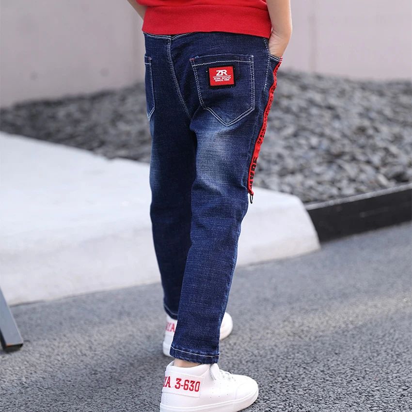 Бренд Винтаж весна осень мягкие детские джинсы ковбойские брюки Мальчики друг