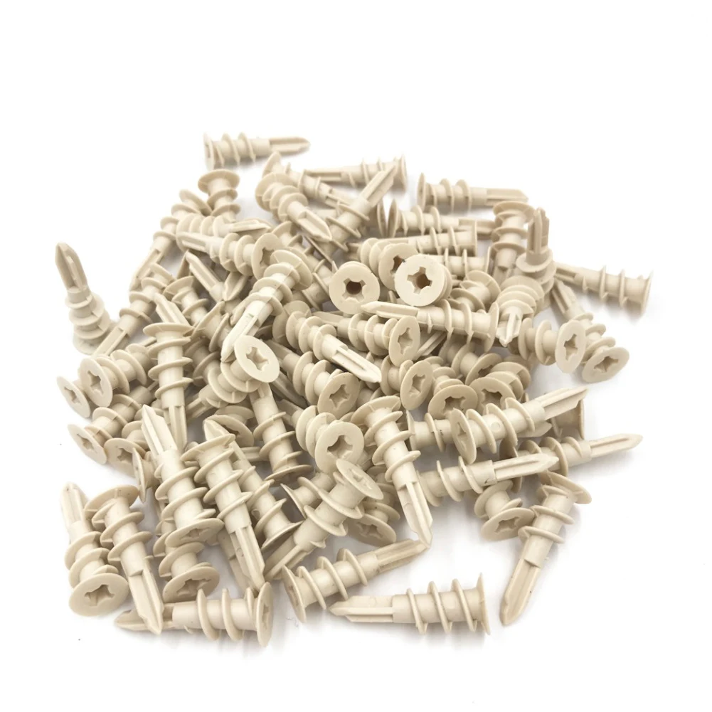 100 шт. мини аксессуары для дома стены гипсокартон Расширительная трубка