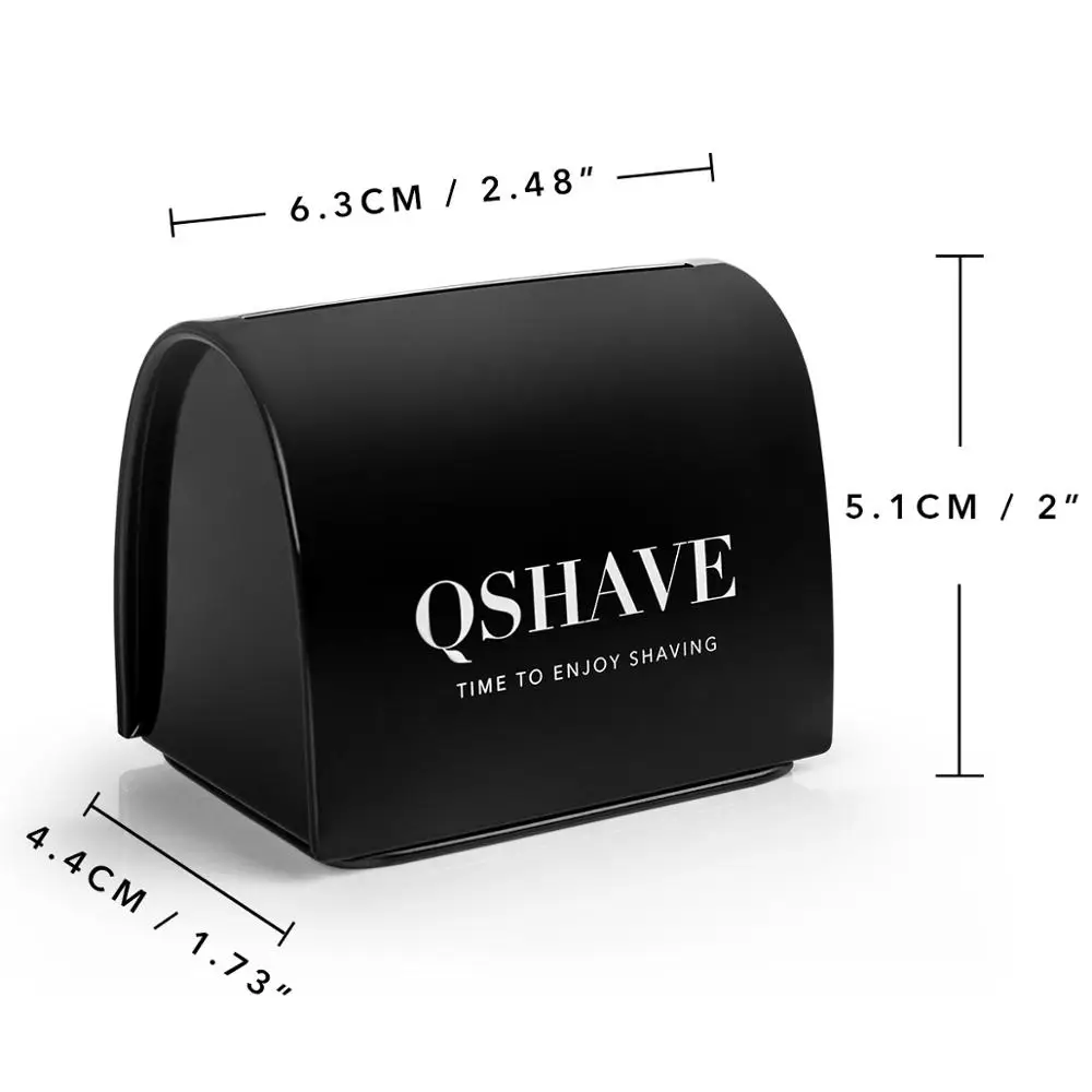 Фото Чехол для одноразовых лезвий QSHAVE, безопасный контейнер для хранения использованных лезвий, для домашнего пользования безопасный защита №2