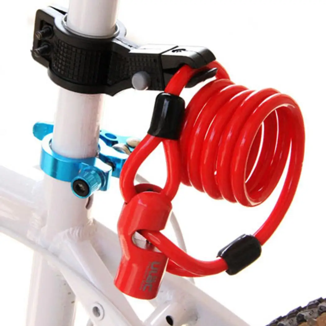 Замок на колесо велосипеда 2 клавиши Противоугонный мотоцикл безопасности