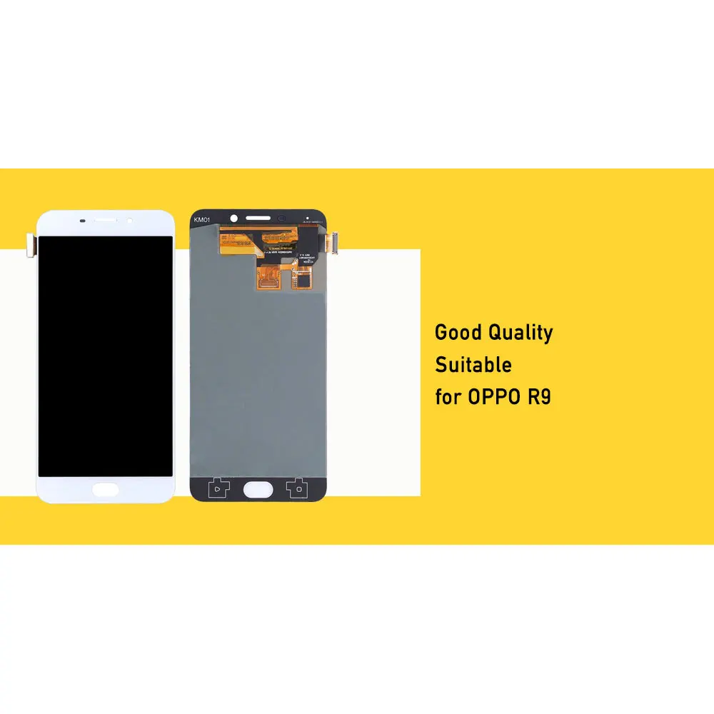 Высокое качество ЖК-экран для OPPO R9 ЖК-дигитайзер экран в сборе oppo r9 ЖК-дисплей |