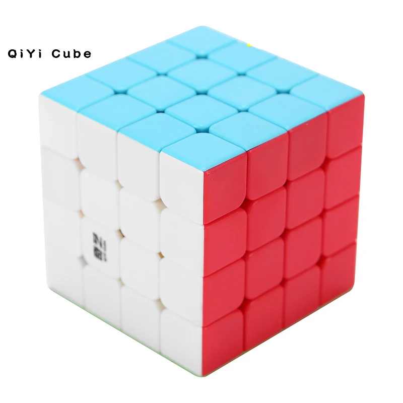 4x4 QIYI QIYUAN S 2x2x2 4*4*4 5*5*5 Stickerless волшебный куб скоростная головоломка 2x2 4x4 5x5 куб развивающий магический куб игрушки подарки - Color: 4x4