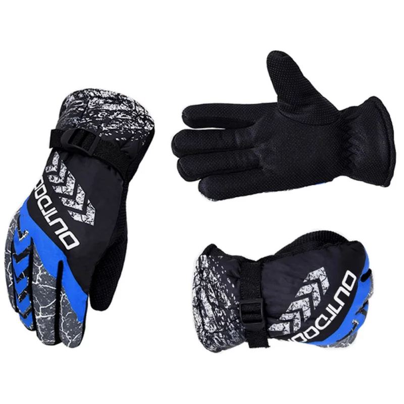 Водонепроницаемые теплые зимние перчатки с подогревом для мужчин и женщин