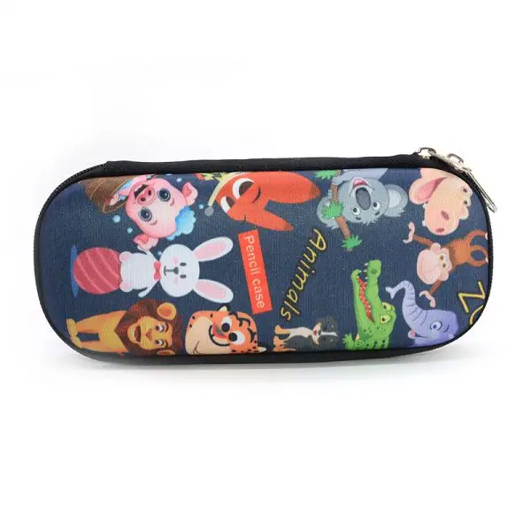 Navy animal Чехол для карандашей Estojo Escola Kalemlik Trousse Scolaire Stylo Kalem Kutusu Estuches Para El Colegio школьный пенал для карандашей Crayon Licorne - Цвет: Navy animal