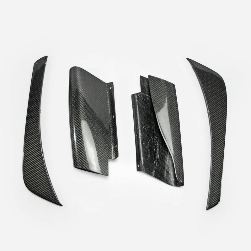For Nissan 03-08 Z33 350z Infiniti G35 Coupe 2D JDM Carbon Fiber TS Style Rear Diffuser Type 2 Glossy Fibre Bumper Splitter Trim |