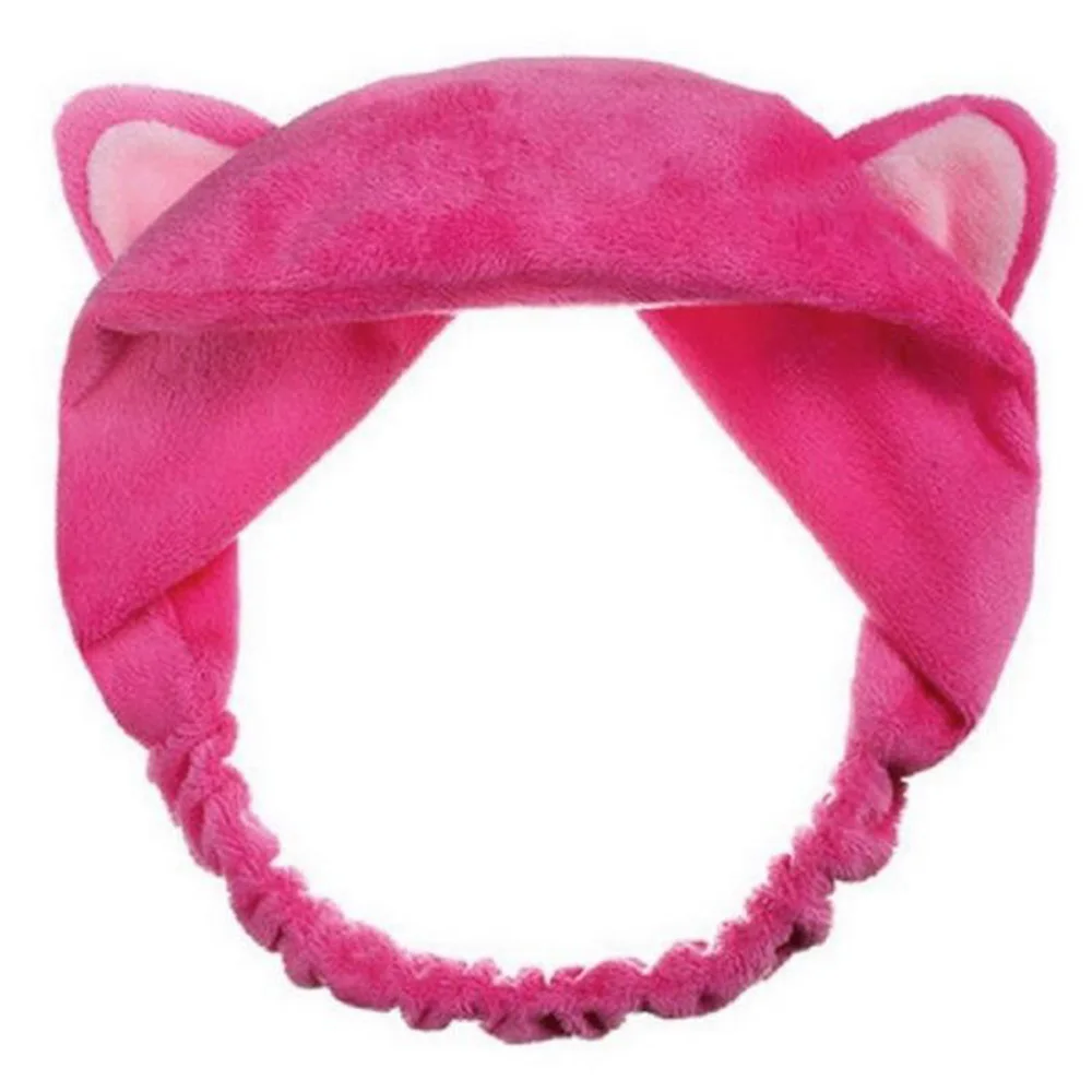 Кошачьими ушками повязки для женщин Hairband головной убор повязка на голову головные уборы орнамент брелок аксессуары для волос Макияж тоже