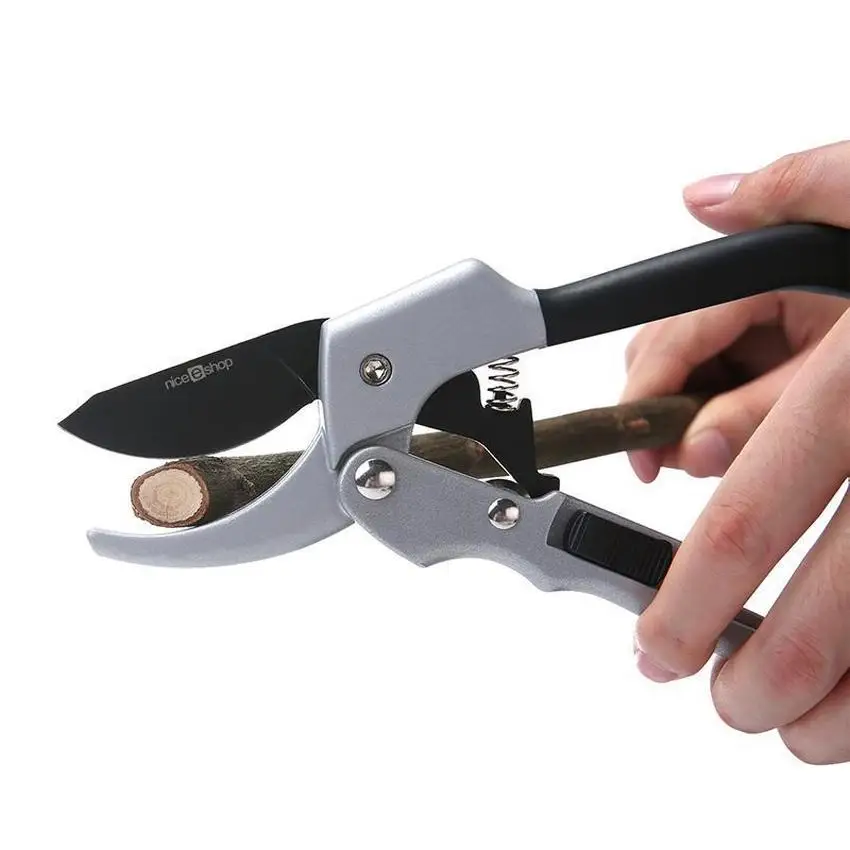 Садовые ножницы с храповым механизмом ручной секатор наковальня резак для