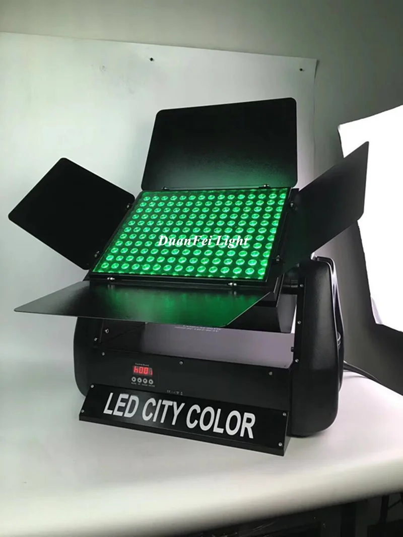 Светодиодный настенный светильник rgb dmx 180x9 Вт водонепроницаемый уличный