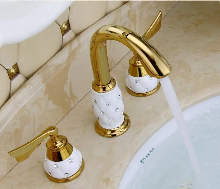 Новое поступление роскошный смеситель для раковины 8 дюймов кран ванной комнаты